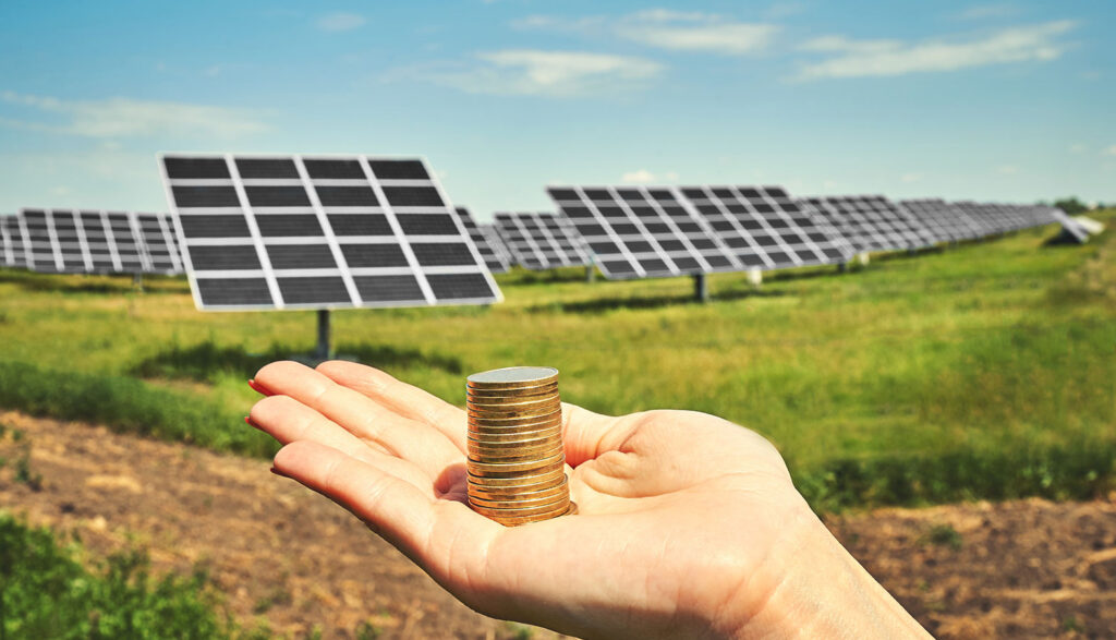 Geração de energia solar como investimento