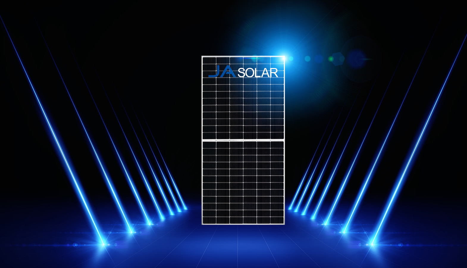 painel bifacial 565W da JA Solar