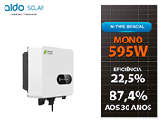 GERADOR DE ENERGIA CHINT SOLO ALDO SOLAR
