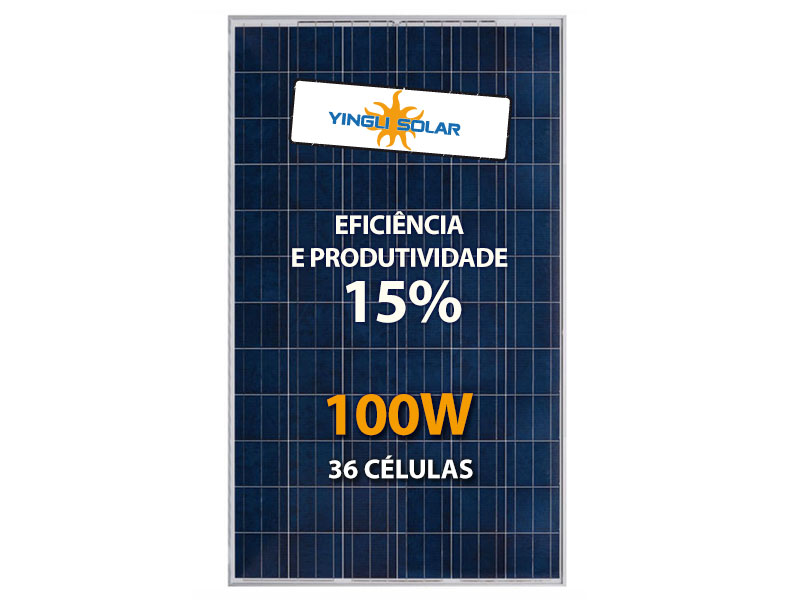 Painel Solar Yingli 100w Policristalino