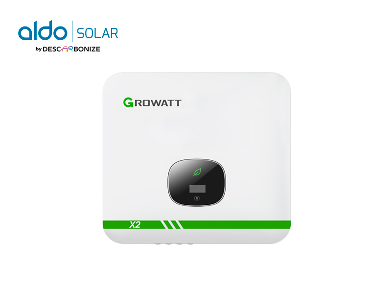INVERSOR SOLAR FOTOVOLTAICO ON GRID GROWATT MIN8000TL-X2 8KW MONOFASICO 220V 3MPPT AFCI MIN8000TL-X2 8KW MONOFASICO 220V 3MPPT AFCI 0