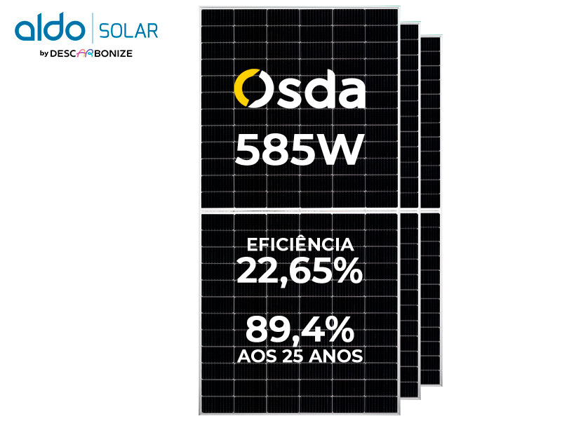 PAINEL SOLAR FOTOVOLTAICO OSDA ALDO SOLAR imagem 1