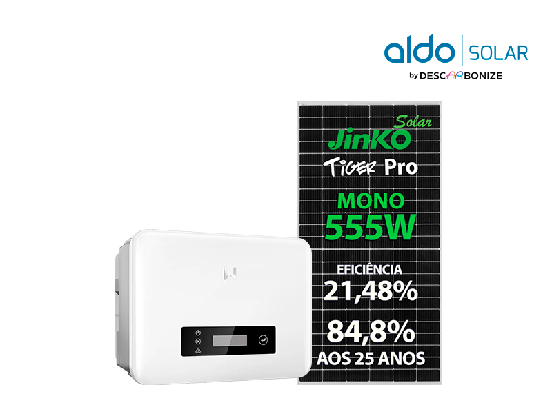 GERADOR DE ENERGIA SOLAR GOODWE ROSCA DUPLA MADEIRA ROMAGNOLE ALDO SOLAR ON GRID ALDO SOLAR imagem 1