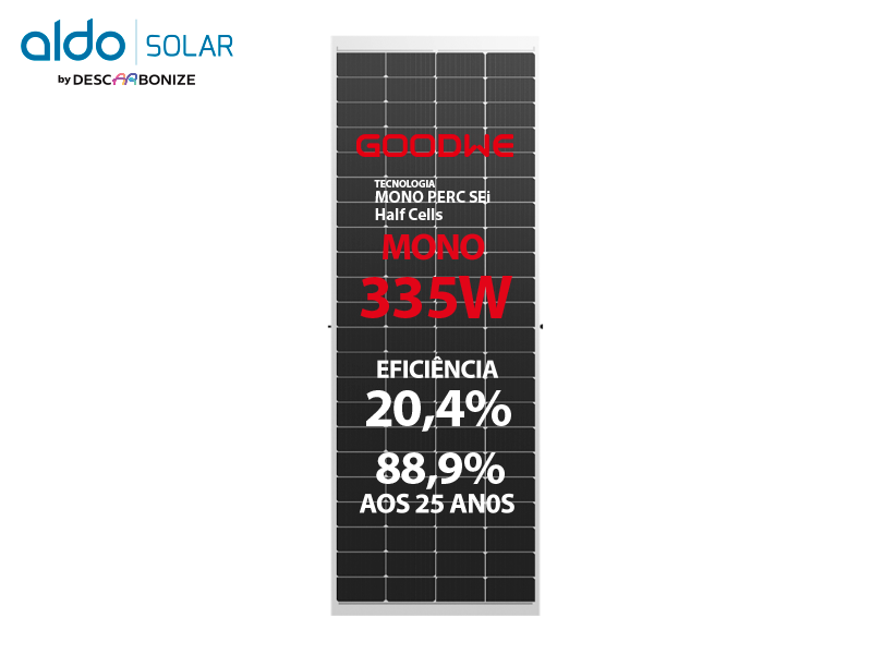 PAINEL SOLAR FOTOVOLTAICO GOODWE ALDO SOLAR imagem 1