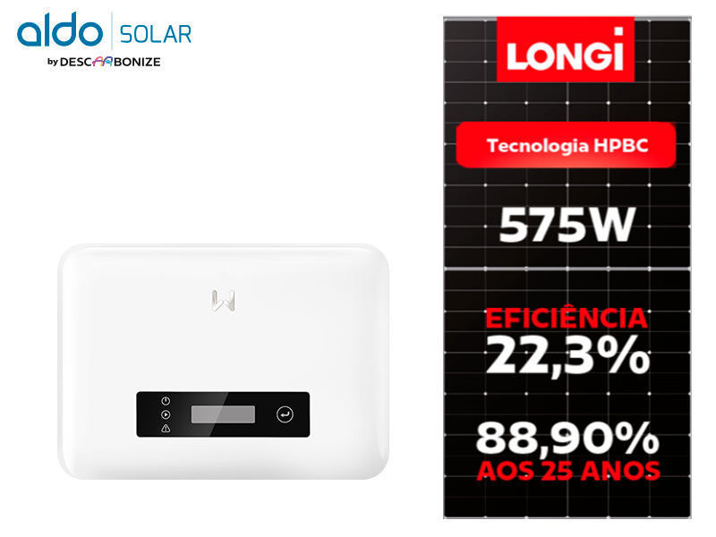 GERADOR DE ENERGIA SOLAR GOODWE LAJE SOLAR GROUP ALDO SOLAR ON GRID ALDO SOLAR imagem 1
