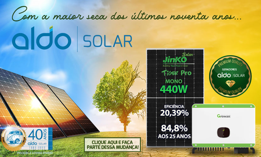 Energia Solar é a solução para seca no Brasil