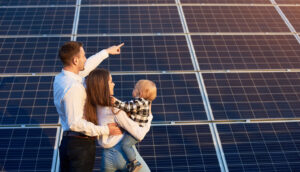 Dia das mães um gerador solar