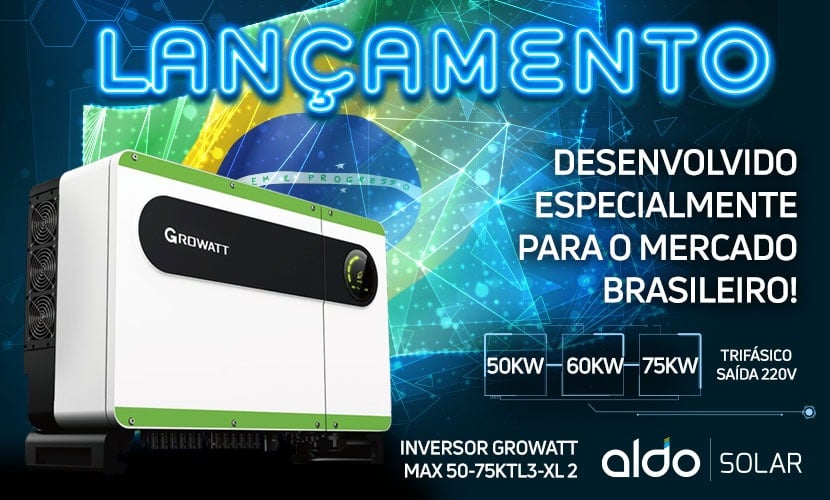inversores Growatt trifásicos 220V