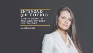 Foto de Joiris Manoela ao lado do título "Entenda o que é o Fio B"