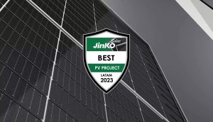 painéis da Jinko Solar