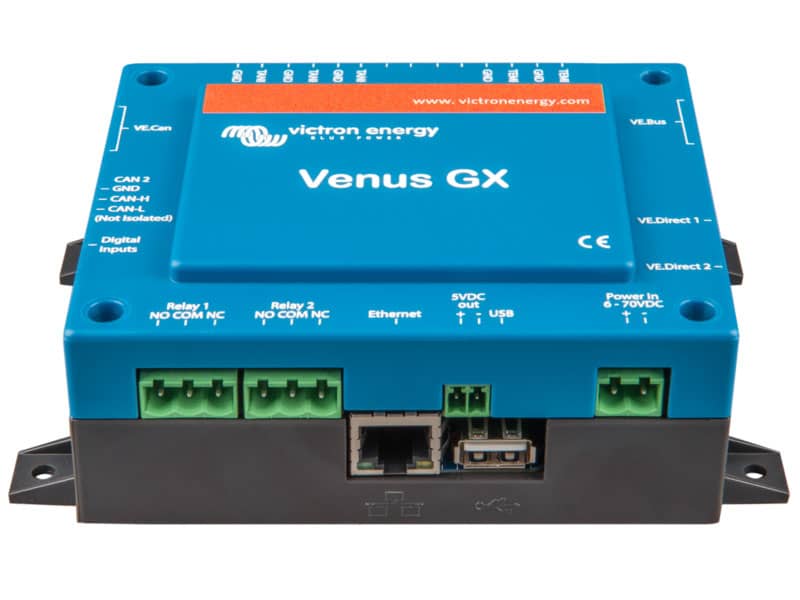 MONITORAMENTO VENUS VICTRON BPP900400100 GX WLAN ALDO 365 OFF GRID
