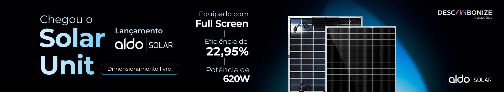 Geradores Aldo Solar - Solar Unit