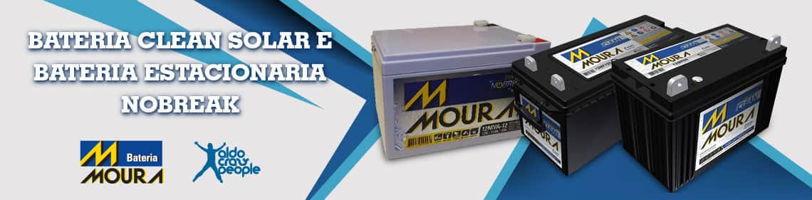 Bateria Moura Clean Solar